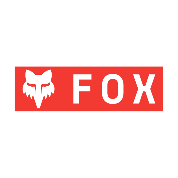Fox Racing Corporate Logo 3", red