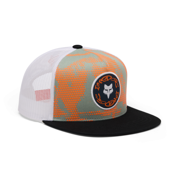 Fox Racing Yth Image Print Snapback Hat, arctic blue