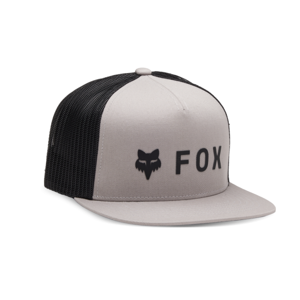 Fox Racing Absolute Mesh Snapback Cap, steel grey