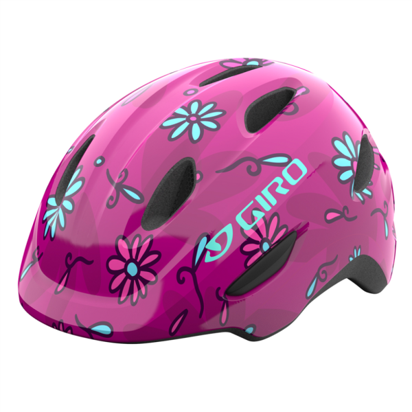 Giro Cycling Helme Scamp Helmet pink streets sugar daisies,XS